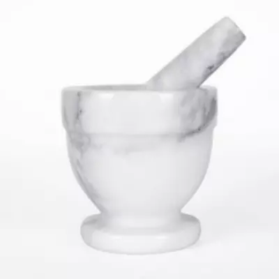 marble Mortar and Pestle