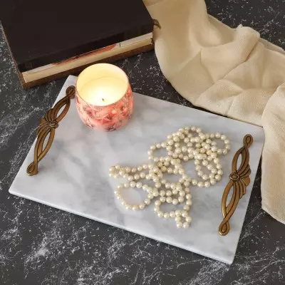 marble serving tray